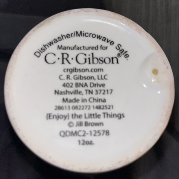 C.R. Gibson tall mug with lid “Be You Not Them” - Whimsical design Porcelain - Picture 8 of 11